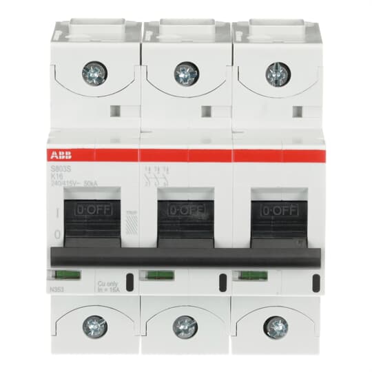abb Minibrytare s803s-k16/50ka