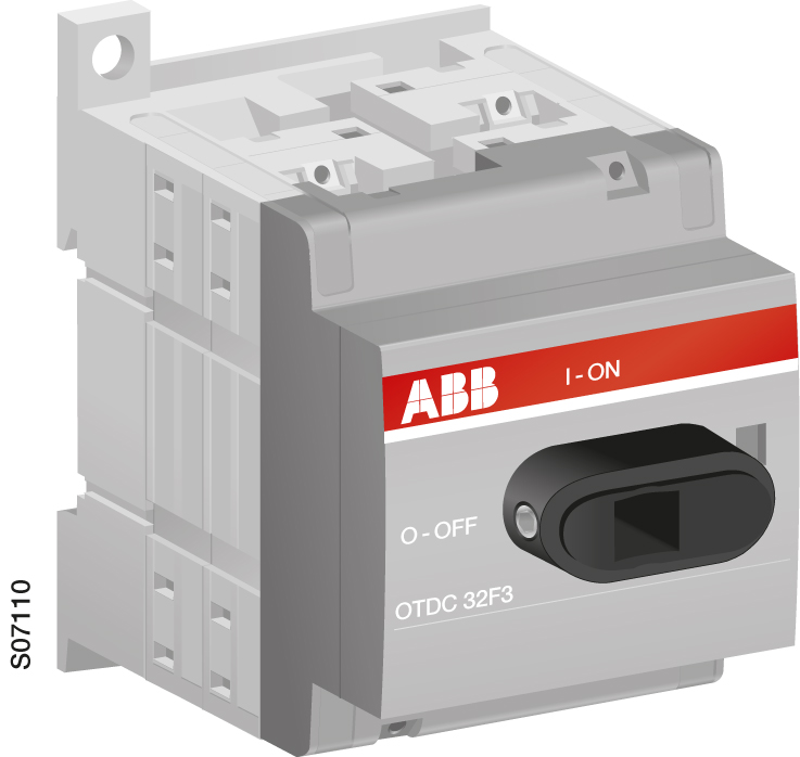 KUORMANKYTKIN VIPU ABB 3-N 25A 1000VDC DC-21B