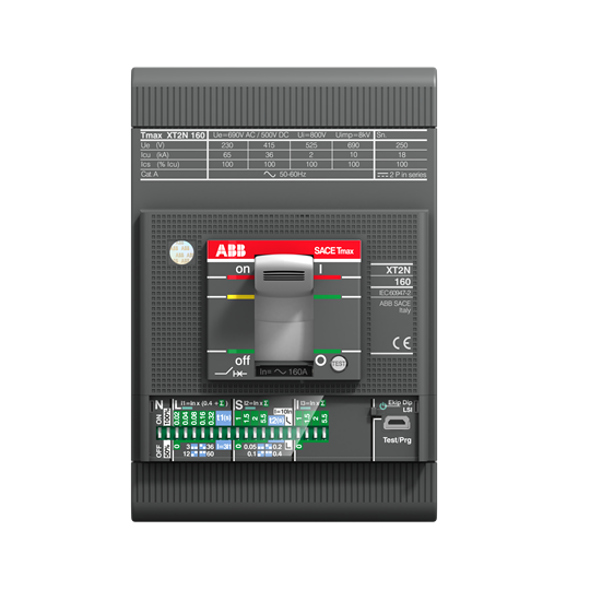 ISOLERKAPSLAD EFFEKTBRYTARE XT2N 160 EKIP LSI IN160A 3P