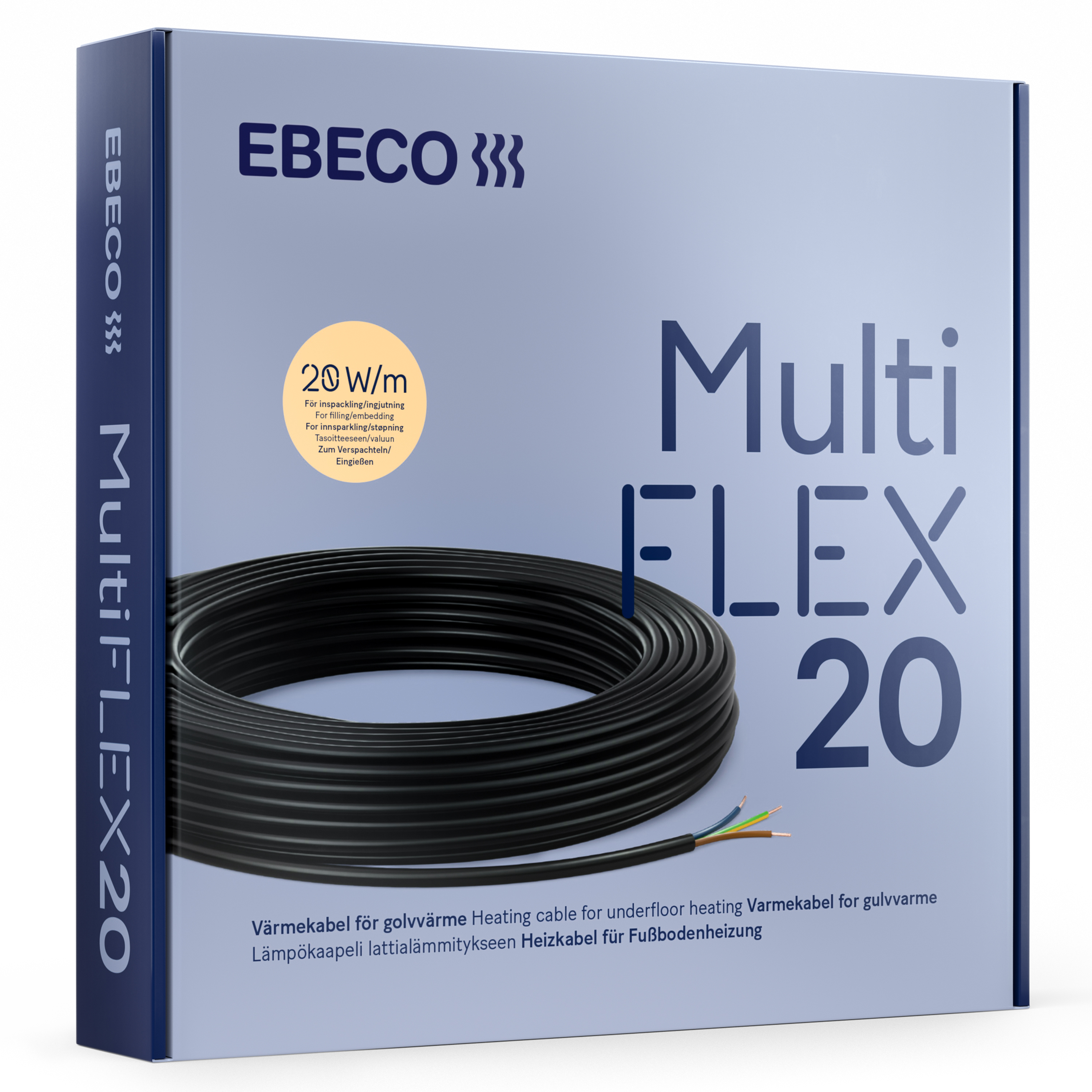 ebeco Sulanapitokaapeli mi-60 60w/m,79m.15m2,300w/m2