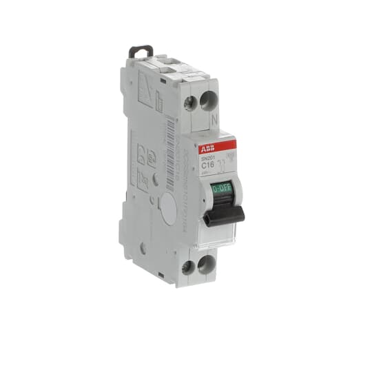 abb Circuit breaker sn201 2-poles 1+n b-char. 16a