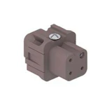 MULTIWIRE CONNECTOR CKF 03 RY FEMALE 3-POLE 21.21