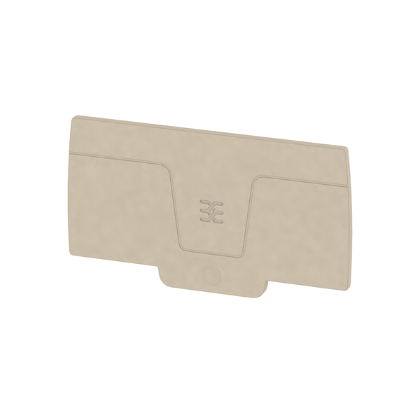 weidmüller Endeplate 78.83 mm x 2.1 mm, beige
