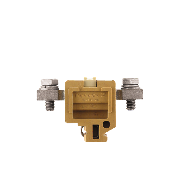 weidmüller Gjennomgangsklemme 1 skru, 70 mm², 1000v, 192 a