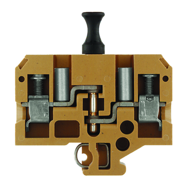 weidmüller Gjennomgangsklemme 2 skru tilkoblinger, 10mm², 600v, 25a
