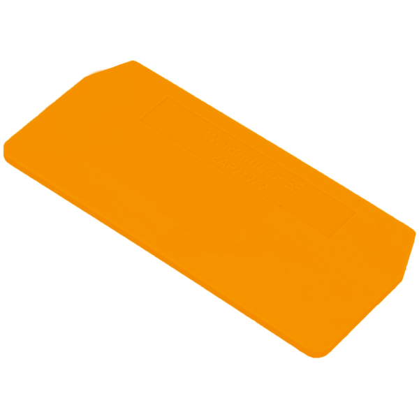 weidmüller Endeplate, 66 mm x 30.5 mm, orange