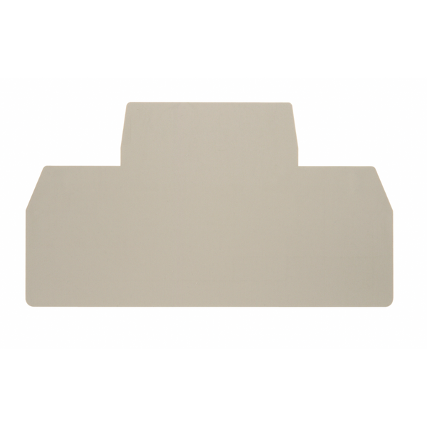 weidmüller Endeplate 75 mm x 50 mm, beige