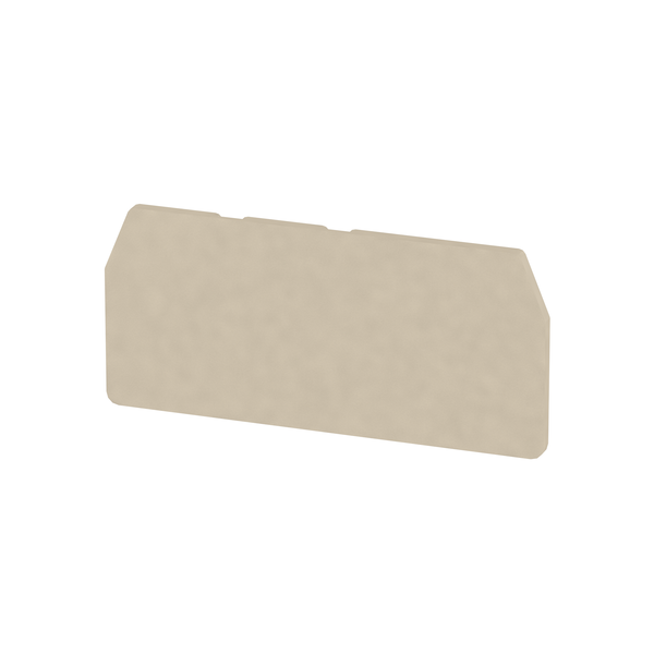 weidmüller Endeplate 63.5 mm x 28.9 mm, beige