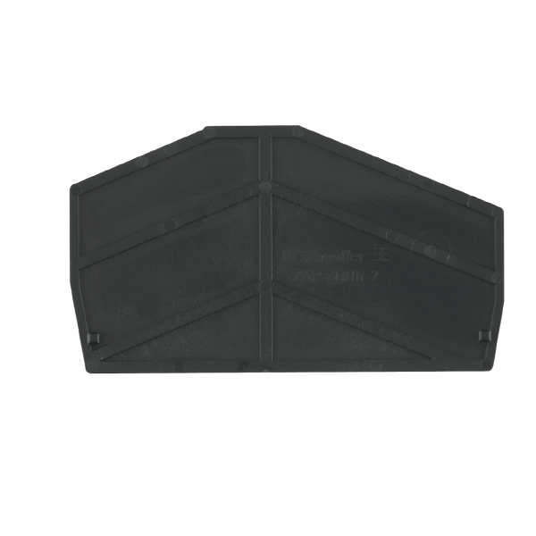 weidmüller Endeplate 67.95 mm x 2 mm, black