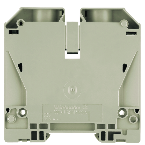 GJENNOMGANGSKLEMME 120 MM², SKRU TILKOBLING, BEIGE