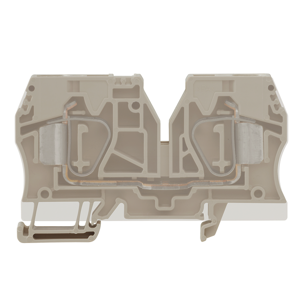 weidmüller Gjennomgangsklemme 16 mm², push-in, beige