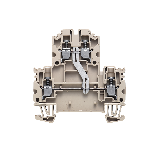 ETASJEKLEMME 2.5 MM², SKRUTILKOBLING, BEIGE