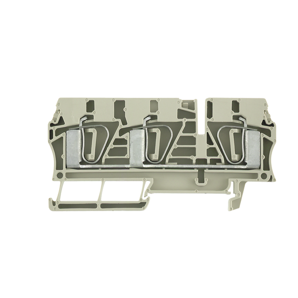 weidmüller Gjennomgangsklemme 6 mm², push-in, beige