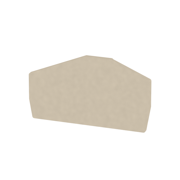 weidmüller Endeplate 67.95 mm x 2 mm, beige