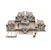 weidmüller Etasjeklemme 2.5 mm², diode 1n4007, push-in, beige