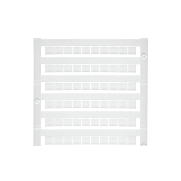 weidmüller Rekkeklemmemerking blank, 5x6 mm, hvit, a1000