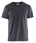 T-shirt Blåkläder Size XXXL Black melange