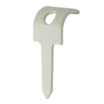 Hammer-in fastener TP-R-25 wooden base white