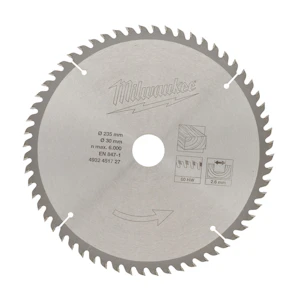 milwaukee Cirkelsågklinga milwaukee 235x30x60t
