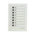 ctm lyng Styrepanel 8 hvit c8h
