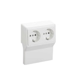 DOUBLE SOCKET-OUTLET SL 20/50 AND 20/70