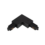 TRACK ACCESSORY LITETRAC L-FEED 1-PHASE INNER BLACK