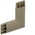 LIGGANDEVINKEL AK50125 PVC 12X50 GRÅ