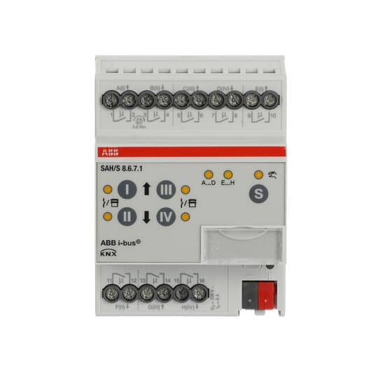 abb Utgångsenhet knx sah/s8.6.7.1 8x6a