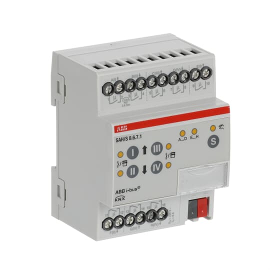 abb Utgångsenhet knx sah/s8.6.7.1 8x6a