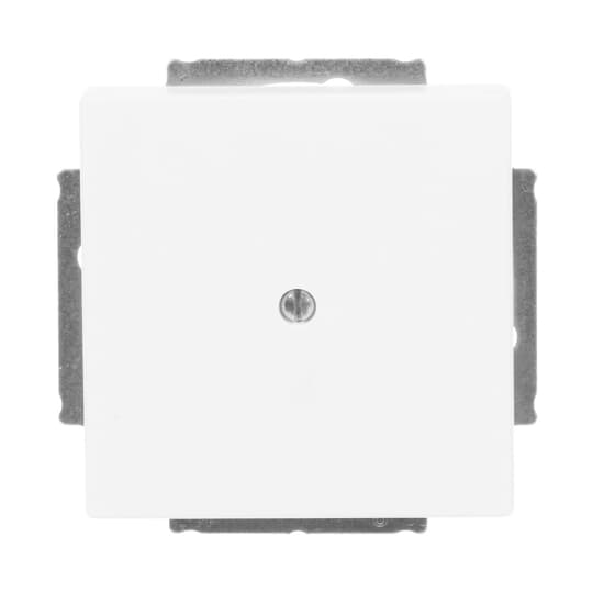 abb asennustuotteet Centre plate impressivo 85 mm blind cp watt white