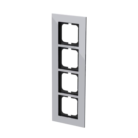abb Täckram 4-fack krom vågr