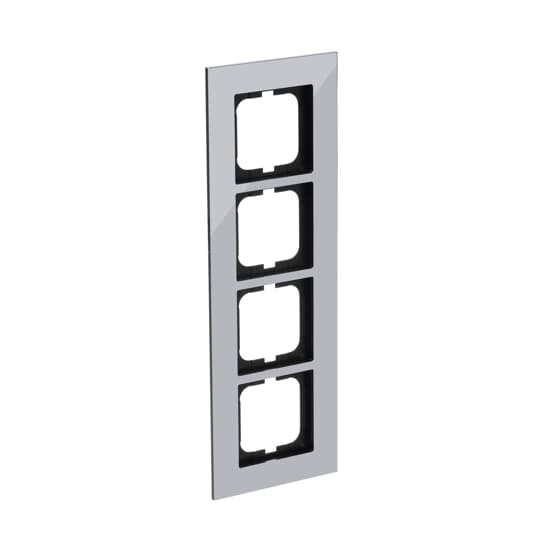 abb Täckram 4-fack krom vågr