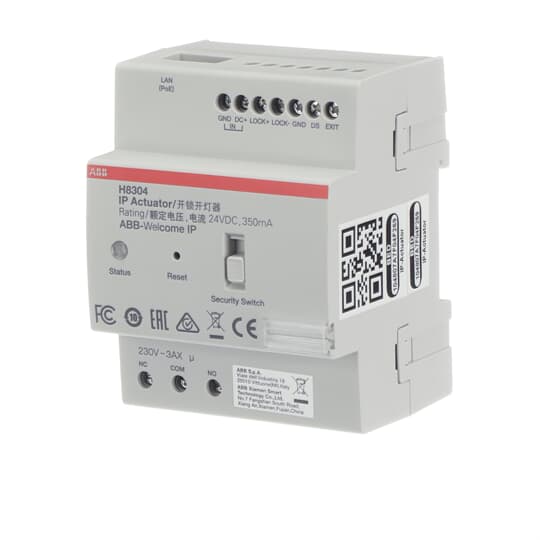 abb Toimilaite welcome 1x3a pv rj45 din ip
