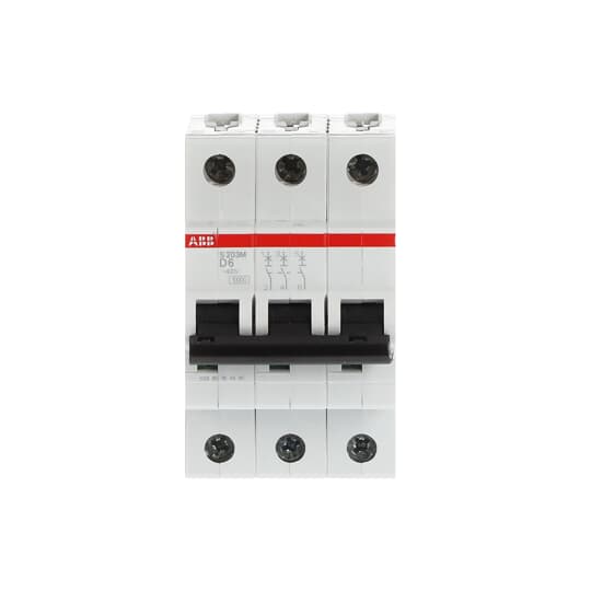 abb Minibrytare s203m d6