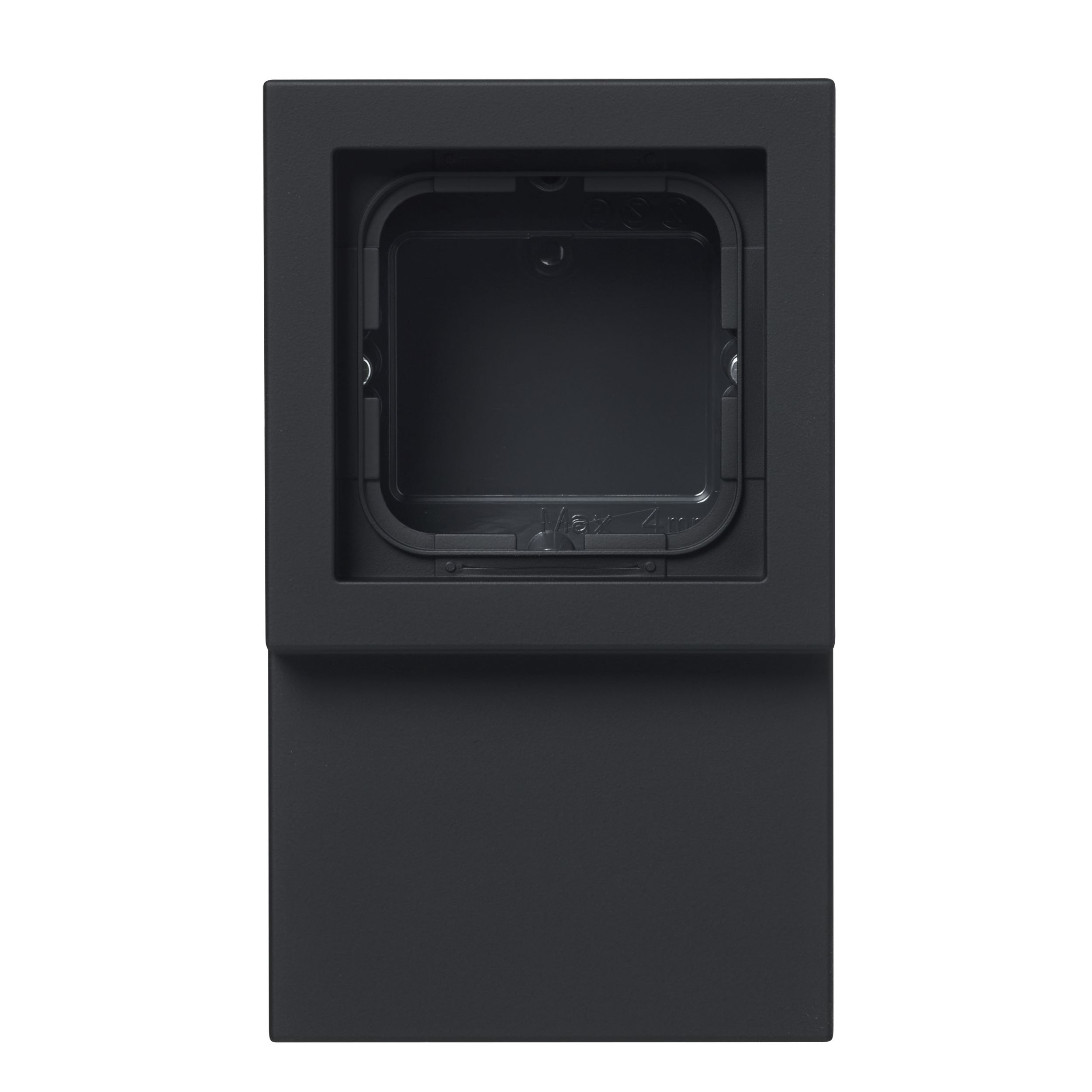 SURFACE MOUNTED BOX IMPRESSIVO SINGLE SURFACE MOUNT SKIRTBOX
