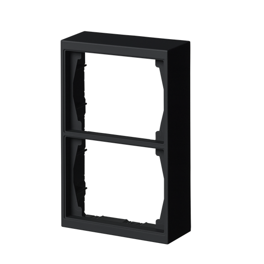 abb Surface mounted frame 2mod ip44 40/100mm black