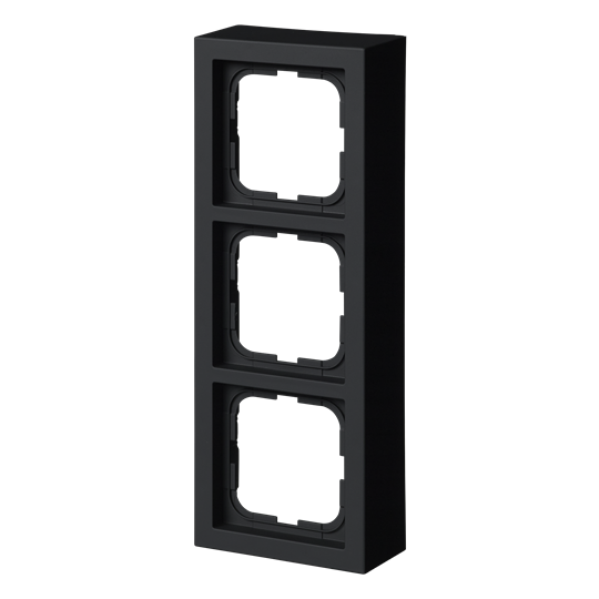 abb Surface mounted frame 3mod ip44 40/85mm black