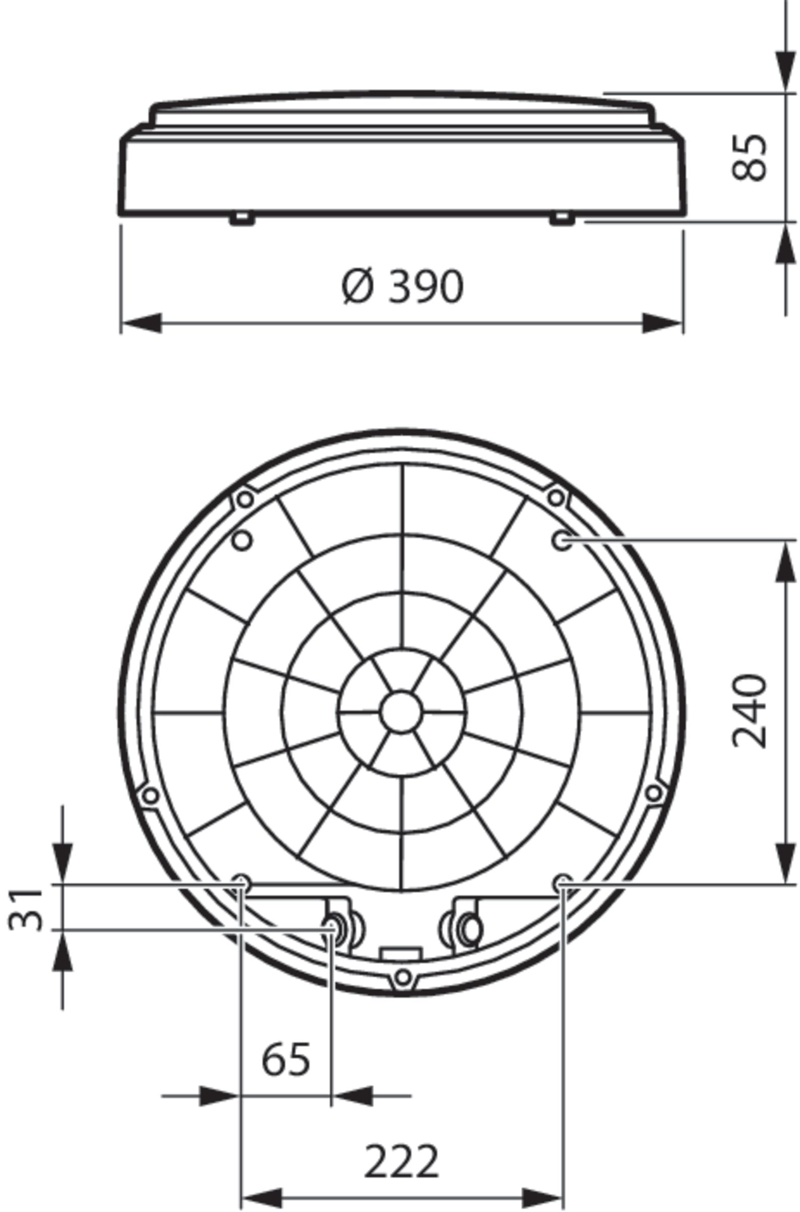 philips Universalarmatur int.act wl140v led20s/830 wia wh