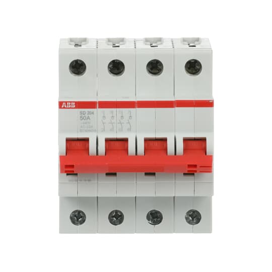 abb Load break switch lever 4-pole 50a