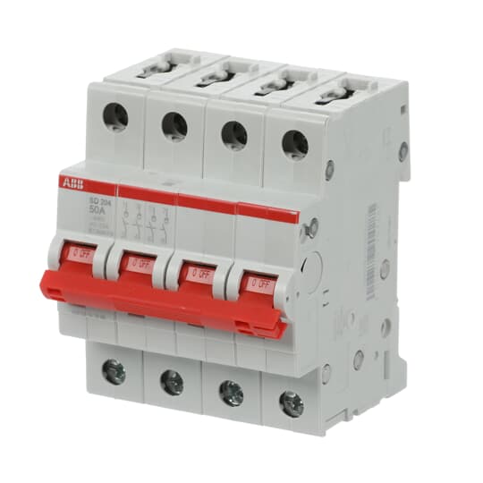 abb Load break switch lever 4-pole 50a