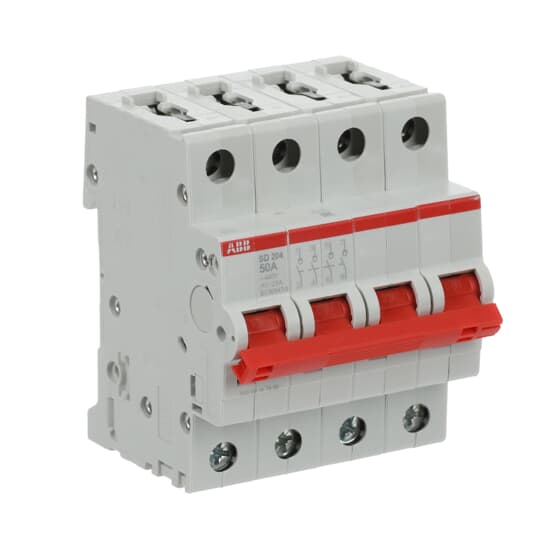 abb Load break switch lever 4-pole 50a