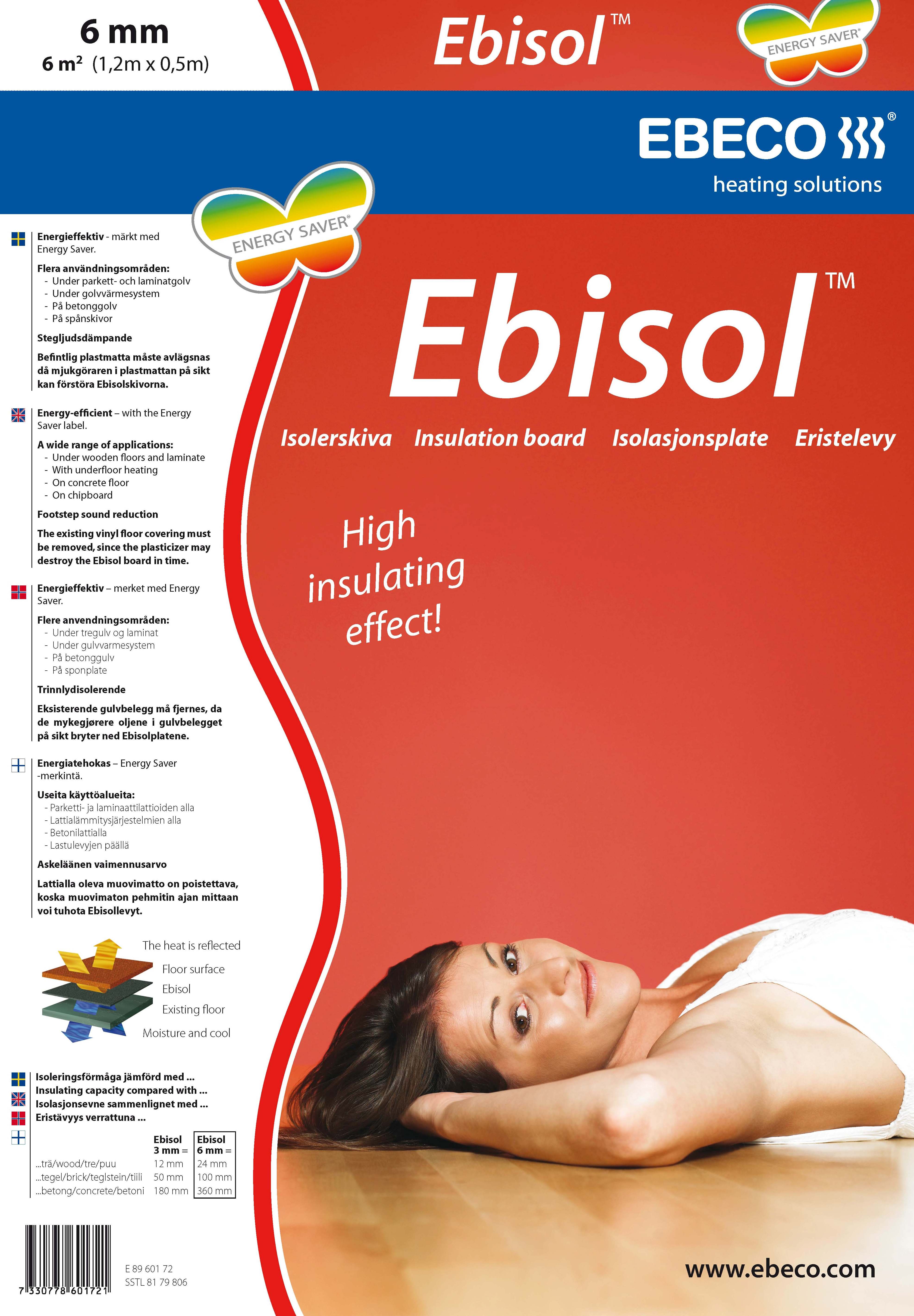 ebeco Asennus/eristelevy ebisol