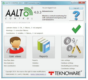 teknoware Software tst5104c aalto control