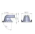 lival Downlight armatur lean dl led 1212 830 nfl si