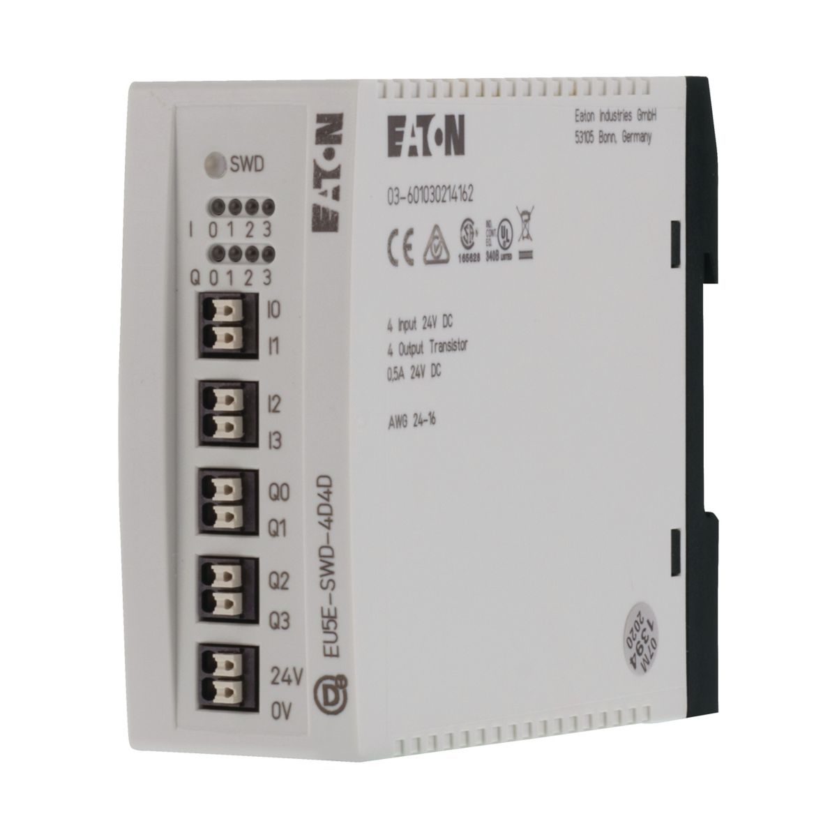 I/O-modul 24VDC 4DI/4DO 0,5A EU5E-SWD-4D4D