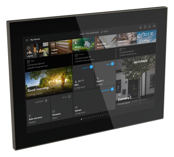 abb Pekskärm knx smarttouch 10 svart/svart