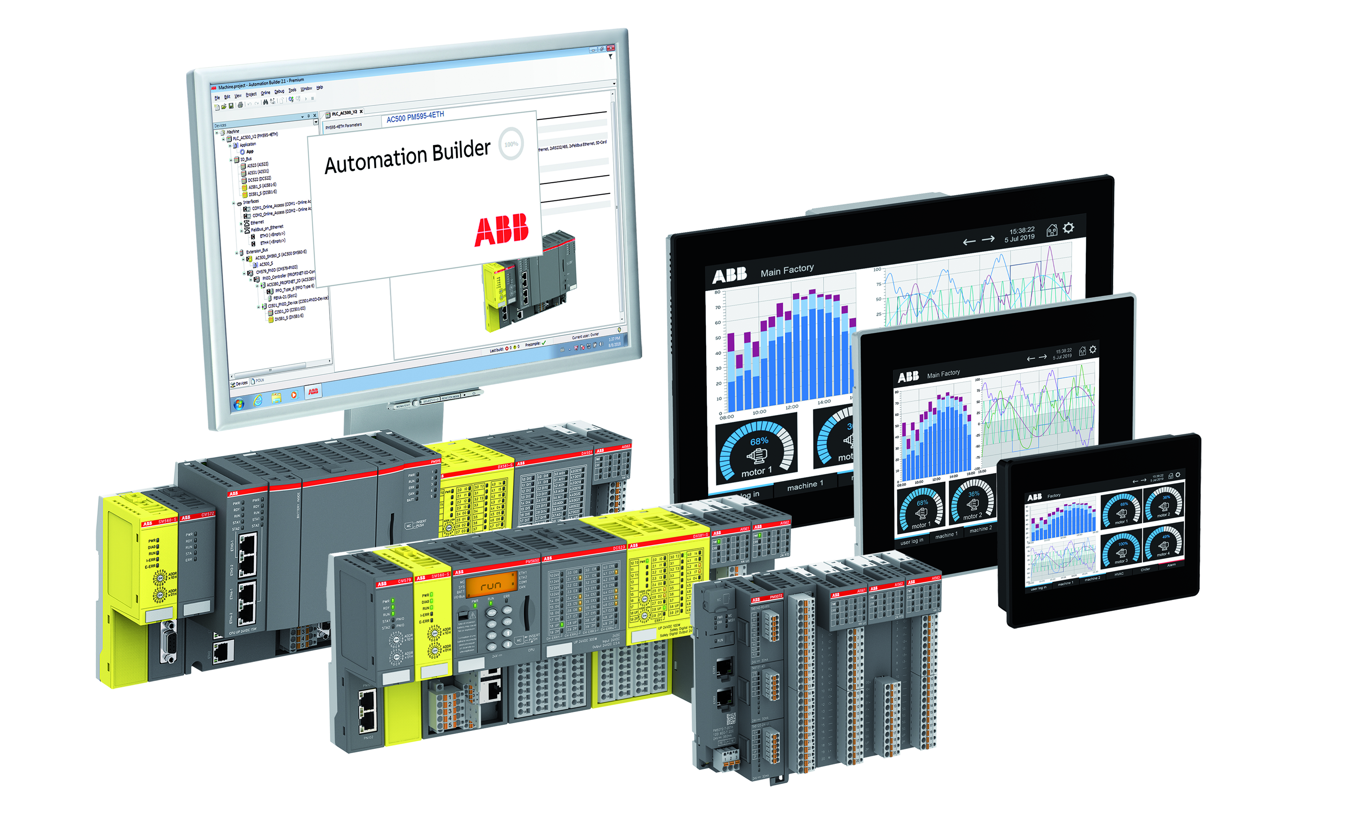 abb Terminal base for cpu tb5600-2eth