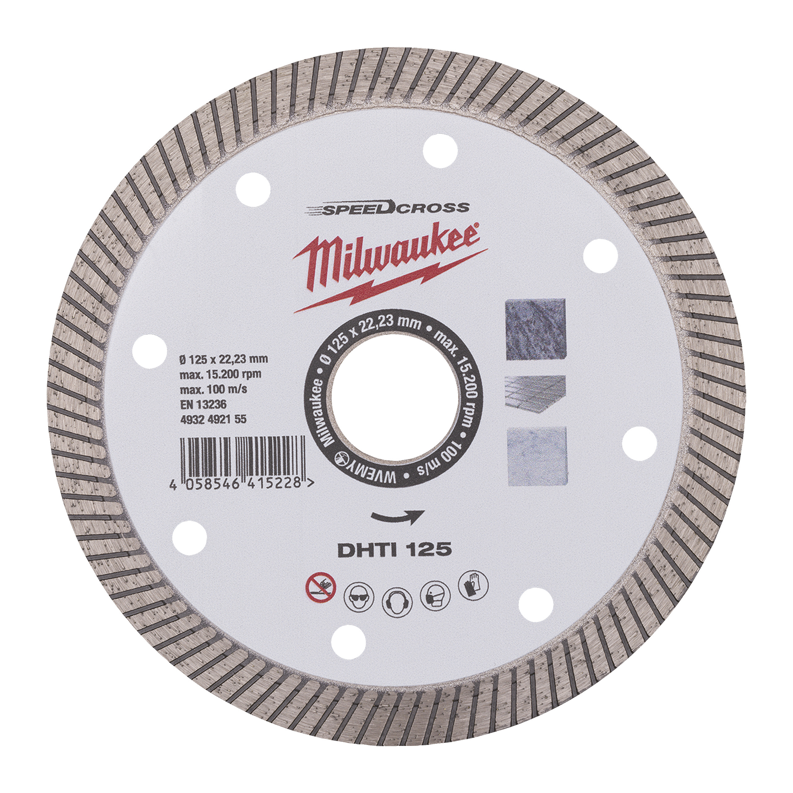 milwaukee Diamantskiva milwaukee spd.cr dhti 125mm