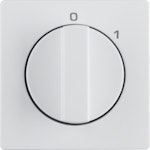 CENTRE PLATE 0-1 SWITCH 3862/38620101 WHITE