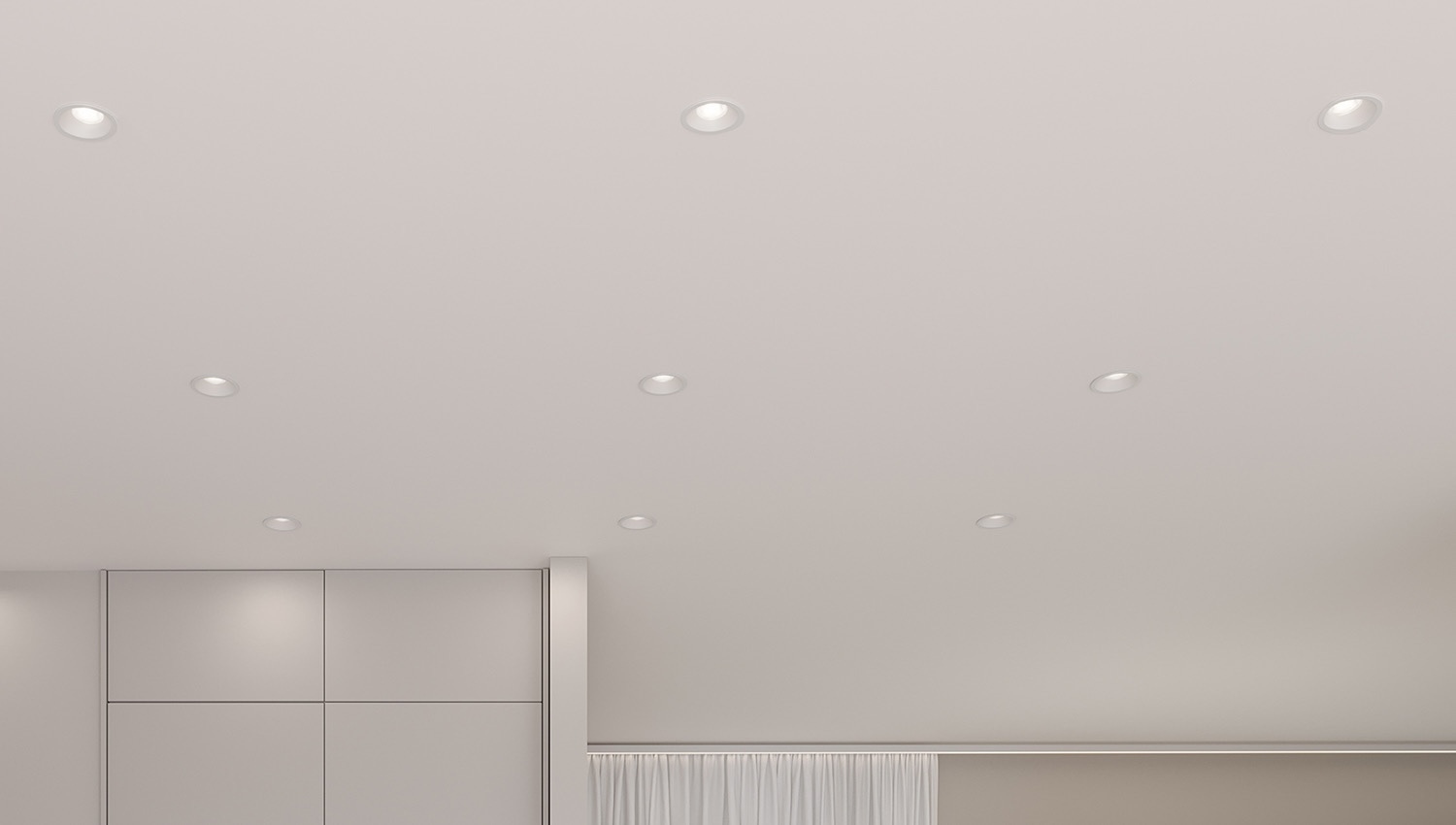 plejd Downlight deep hvit 6-pack